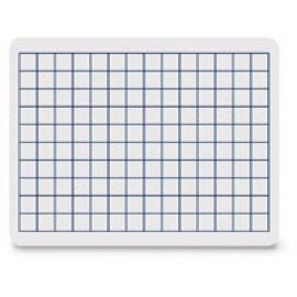 Grid White Dry Erase Board