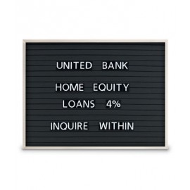48 x 36" Magnetic Changeable Letterboard