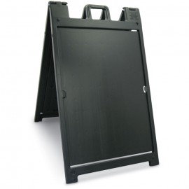 46H x 27"W Economy Message Board- Black