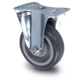 Rigid Replacement Casters for Plastic Basket Trucks