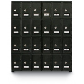 22 x 26" x 16" "A" Size Door - Key Lock - Personal Privacy Locker