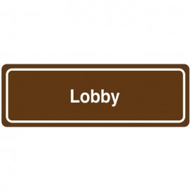 Lobby Directional Sign