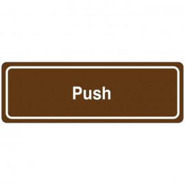 Push Directional Sign