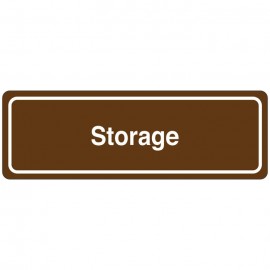 Storage Directional Sign