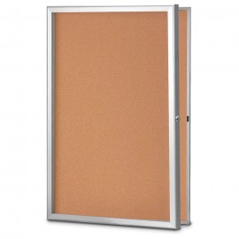 18 X 24 Standard Slim Style Radius Framed Corkboard